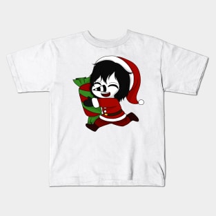 laughing jack steals candy christmas version Kids T-Shirt